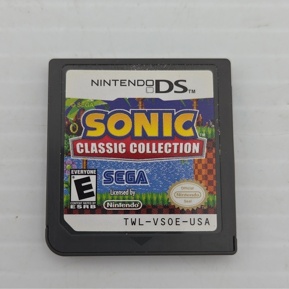 Sonic: Classic Collection (Nintendo DS, 2010), Authentic, Game Cartridge Only